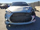 2016 Hyundai Veloster Turbo Silver vin: KMHTC6AE2GU287227