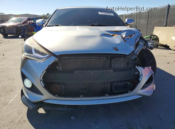 KMHTC6AE2GU287227 2016 HYUNDAI VELOSTER Silver Вид спереду