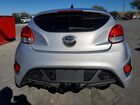 2016 Hyundai Veloster Turbo Silver vin: KMHTC6AE2GU287227