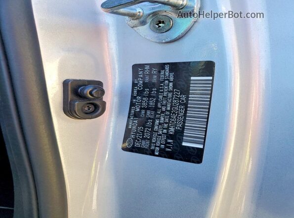 KMHTC6AE2GU287227 2016 HYUNDAI VELOSTER Silver Вид підкапотного простору