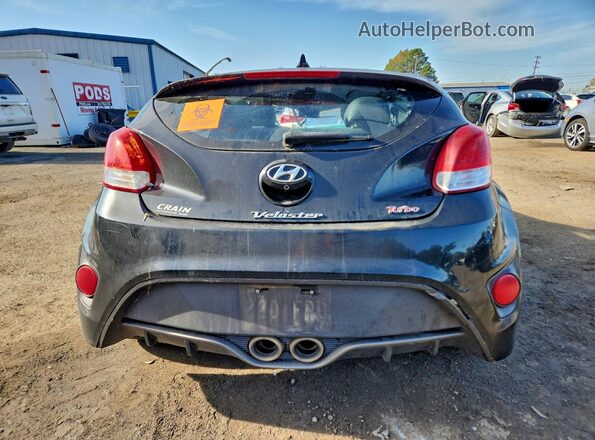 KMHTC6AE3HU309429 2017 HYUNDAI VELOSTER Черный Вид сзади