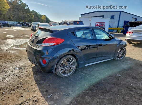 KMHTC6AE3HU309429 2017 HYUNDAI VELOSTER Черный Задняя правая четверть
