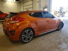 2016 Hyundai Veloster Turbo Оранжевый vin: KMHTC6AE5GU269594