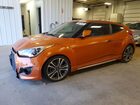 2016 Hyundai Veloster Turbo Оранжевый vin: KMHTC6AE5GU269594