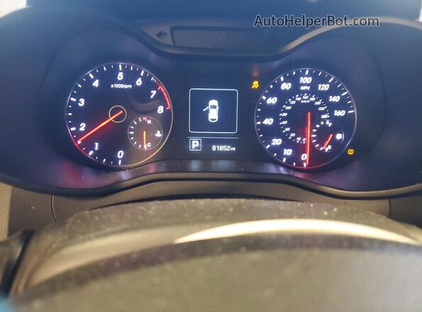 KMHTC6AE5GU269594 2016 HYUNDAI VELOSTER Оранжевый Вид щитка приборов