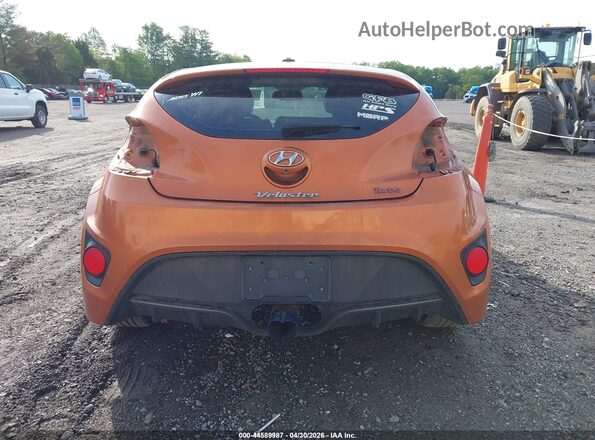 KMHTC6AE5GU288968 2016 HYUNDAI VELOSTER Orange 