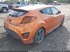 2016 Hyundai Veloster Turbo Orange vin: KMHTC6AE5GU288968