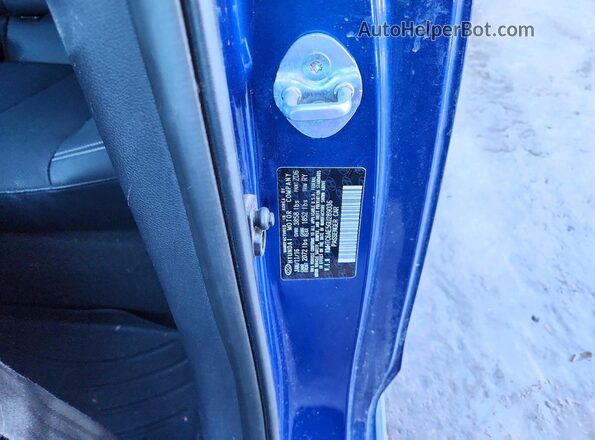 KMHTC6AE5GU289036 2016 HYUNDAI VELOSTER Blue Widok komory silnika