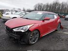 2017 Hyundai Veloster Turbo Красный vin: KMHTC6AE5HU308850