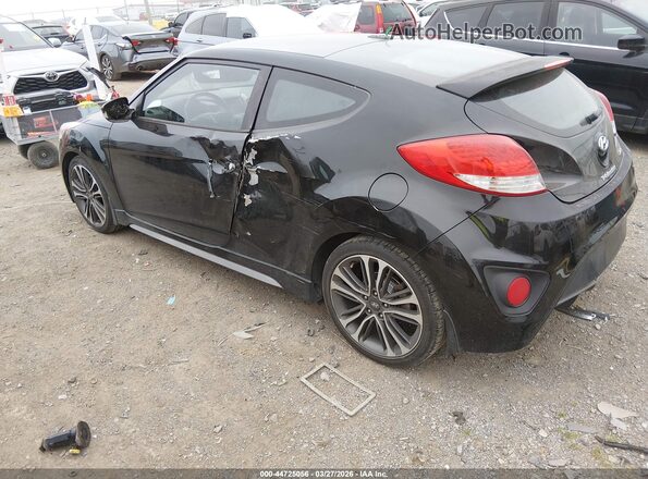 KMHTC6AE9GU259554 2016 HYUNDAI VELOSTER Black Tył lewy