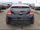 2016 Hyundai Veloster Turbo Black vin: KMHTC6AE9GU259554