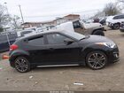 2016 Hyundai Veloster Turbo Black vin: KMHTC6AE9GU259554