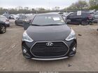 2016 Hyundai Veloster Turbo Black vin: KMHTC6AE9GU259554