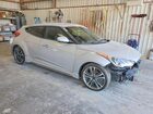 2016 Hyundai Veloster Turbo Silver vin: KMHTC6AE9GU300314