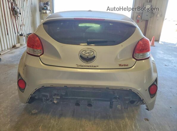 KMHTC6AE9GU300314 2016 HYUNDAI VELOSTER Silver Вид ззаду