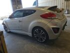 2016 Hyundai Veloster Turbo Silver vin: KMHTC6AE9GU300314