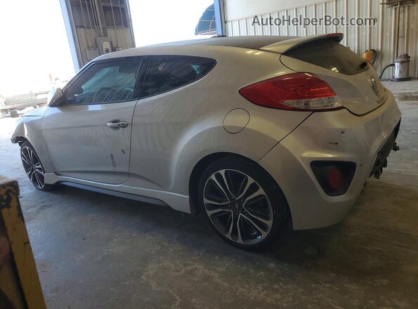 KMHTC6AE9GU300314 2016 HYUNDAI VELOSTER Silver Задня ліва чверть