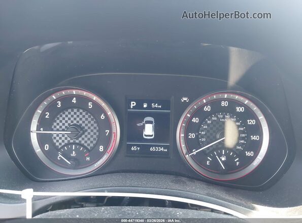 KMHTG6AF1KU013359 2019 HYUNDAI VELOSTER Black Հետևի նստատեղերի տեսք