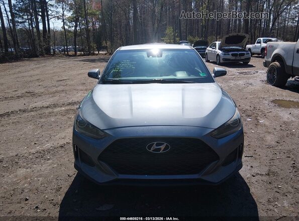 KMHTG6AF2KU011202 2019 HYUNDAI VELOSTER Gray Vista del cuadro de instrumentos