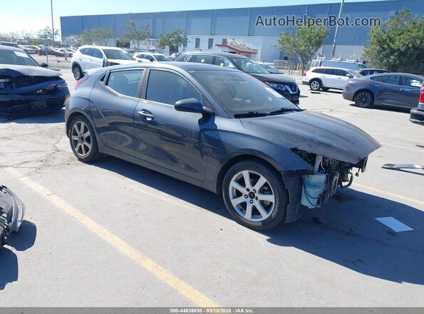 KMHTG6AF2KU015105 2019 HYUNDAI VELOSTER Серый Передняя правая четверть