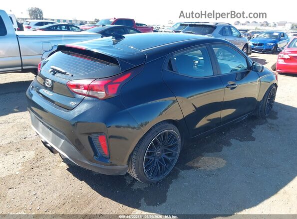 KMHTG6AF3KU018708 2019 HYUNDAI VELOSTER Black Հետևի աջ