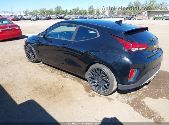 KMHTG6AF3KU018708 2019 HYUNDAI VELOSTER Black Հետևի ձախ