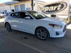 2019 Hyundai Veloster 2.0l Белый vin: KMHTG6AF4KU003845