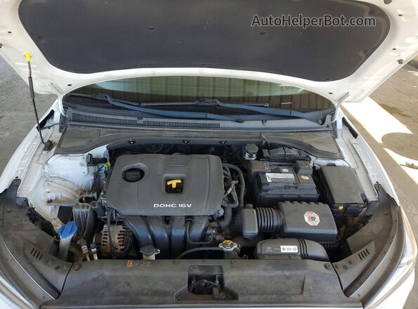 KMHTG6AF4KU003845 2019 HYUNDAI VELOSTER Белый Вид задней части салона