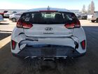 2019 Hyundai Veloster 2.0l Белый vin: KMHTG6AF4KU003845