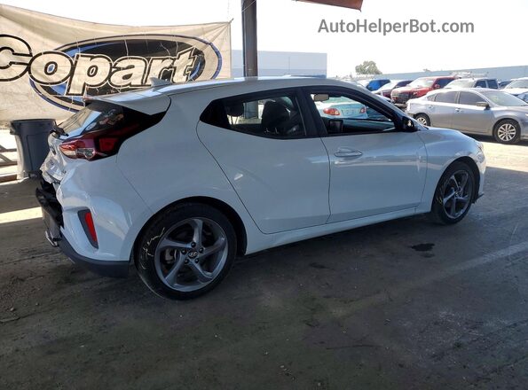 KMHTG6AF4KU003845 2019 HYUNDAI VELOSTER Белый Задняя правая четверть