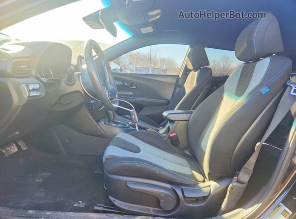 KMHTG6AF7KU006545 2019 HYUNDAI VELOSTER Черный Вид салона спереди