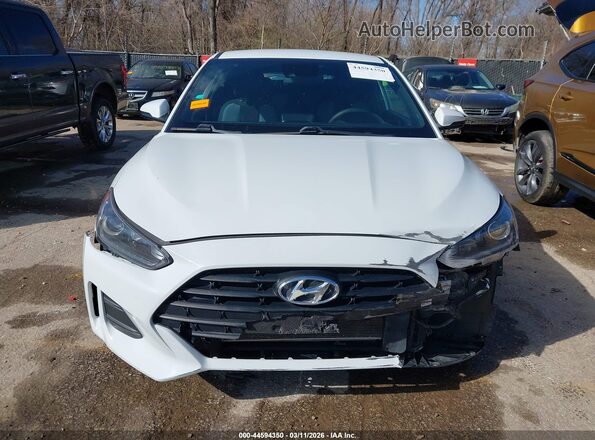 KMHTG6AF7MU032775 2021 HYUNDAI VELOSTER White Instrument cluster view