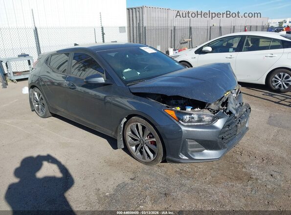 KMHTG6AF9LU024708 2020 HYUNDAI VELOSTER Серый Передняя правая четверть