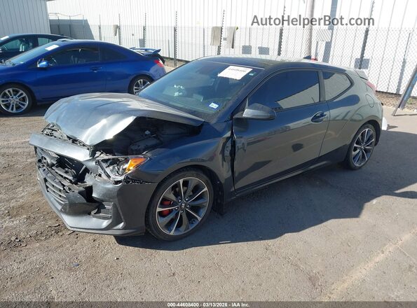KMHTG6AF9LU024708 2020 HYUNDAI VELOSTER Серый Передняя левая четверть