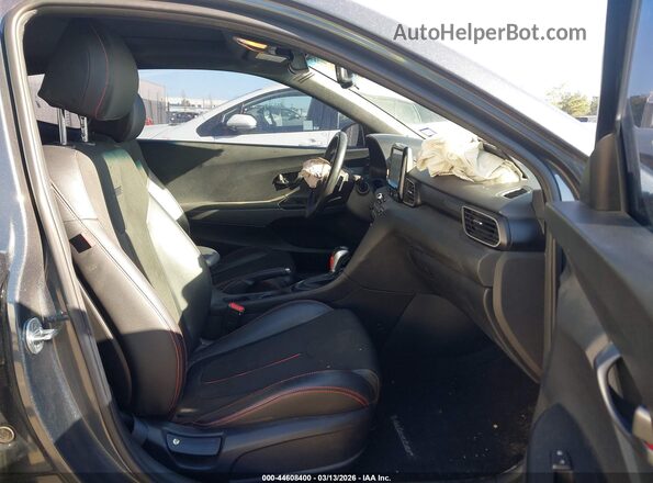 KMHTG6AF9LU024708 2020 HYUNDAI VELOSTER Серый Вид салона спереди