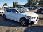 2021 Hyundai Veloster Base White vin: KMHTG6AF9MU032910