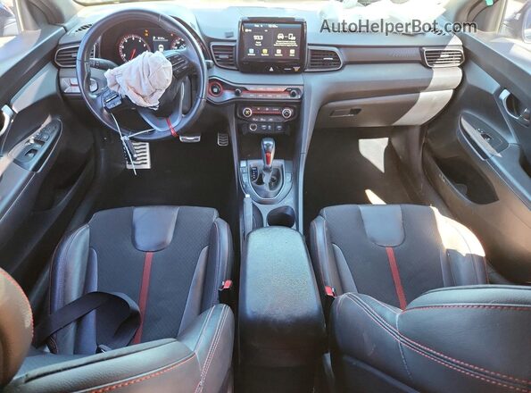 KMHTH6AB0KU003528 2019 HYUNDAI VELOSTER Черный Вид панели приборов