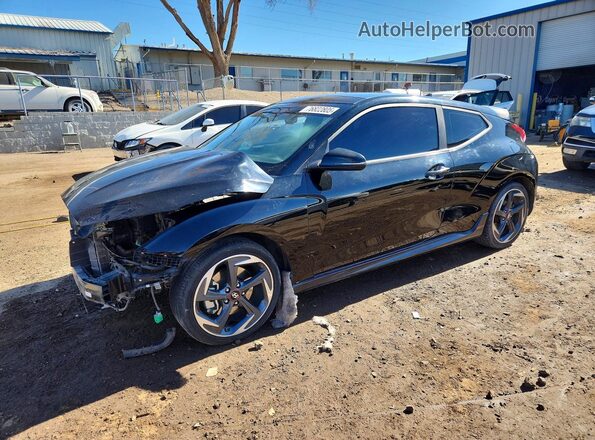 KMHTH6AB0KU003528 2019 HYUNDAI VELOSTER Черный Передняя левая четверть