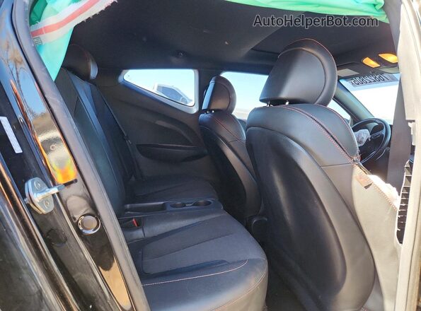 KMHTH6AB0KU003528 2019 HYUNDAI VELOSTER Черный Вид задних сидений