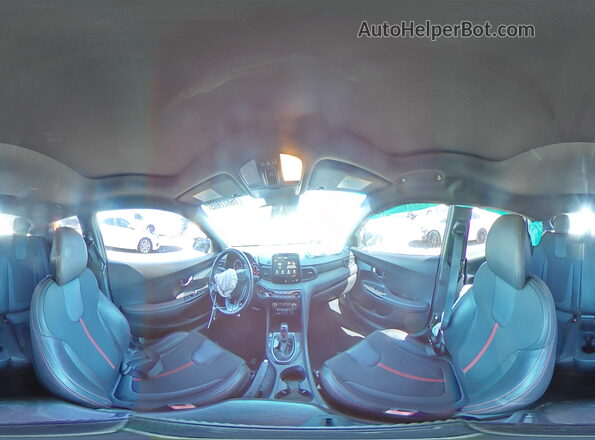 KMHTH6AB0KU003528 2019 HYUNDAI VELOSTER Черный Панорамный вид салона 360°