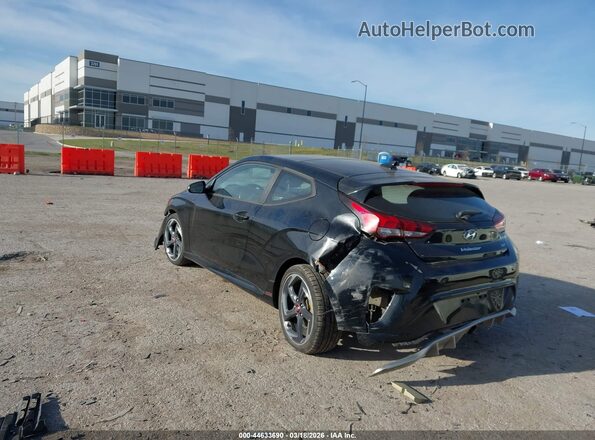 KMHTH6AB2LU022387 2020 HYUNDAI VELOSTER Black Trasero izquierdo