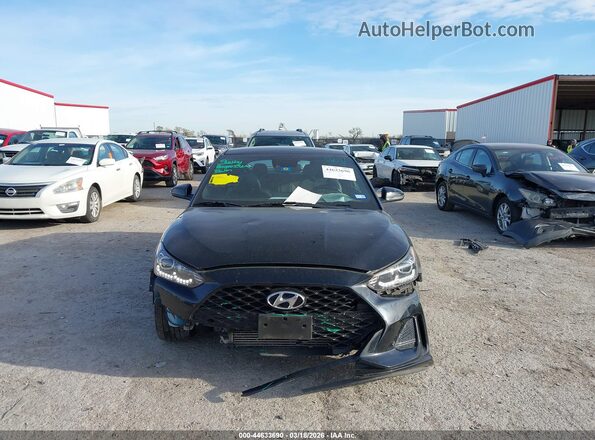 KMHTH6AB2LU022387 2020 HYUNDAI VELOSTER Black Vista del cuadro de instrumentos