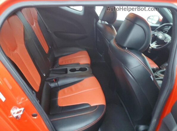 KMHTH6AB7KU016308 2019 HYUNDAI VELOSTER Orange Widok tylnych siedzeń