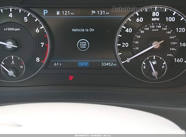 KMTF34PA4LU081199 2020 GENESIS G90 Бордовый 