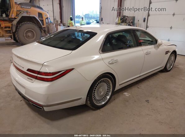 KMTF54PH8LU076580 2020 GENESIS G90 White Задня права чверть