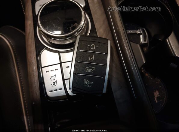 KMTF54PH8LU076580 2020 GENESIS G90 White Вид панелі приладів