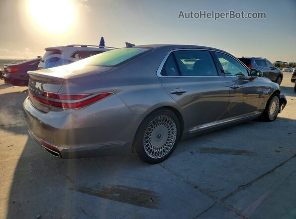 KMTF54PH8LU076868 2020 GENESIS G90 Brown Tył prawy