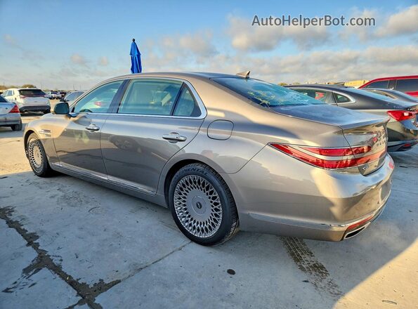 KMTF54PH8LU076868 2020 GENESIS G90 Brown Tył lewy
