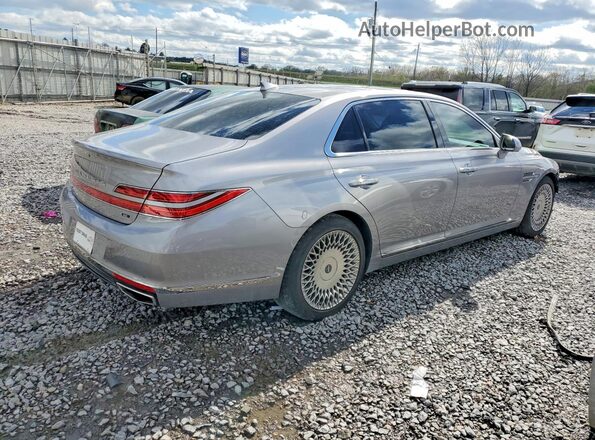 KMTF54PH8MU087094 2021 GENESIS G90 Серебряный Задняя правая четверть