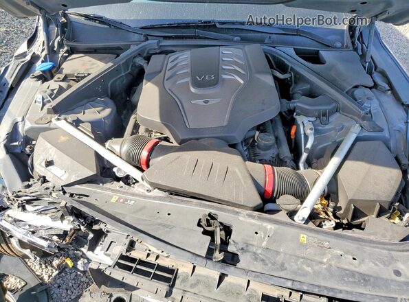 KMTF54PH9MU085175 2021 GENESIS G90 Серый Вид задней части салона